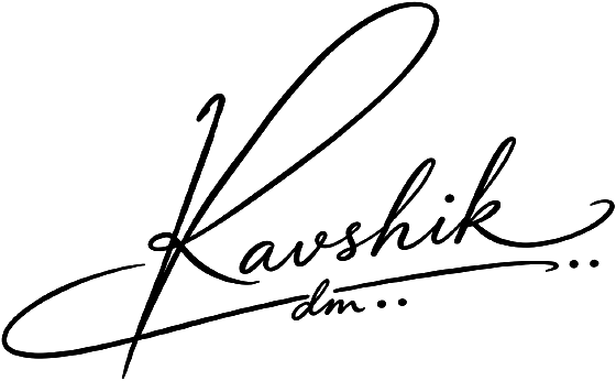 Signed, V. Sai Kavshik